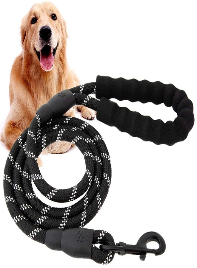 S SMITEX Smitex 4 FT Dog Leash with Comfortable Padded Handle and Highly Reflective Threads for Small Medium and Large Dogs - Image 2